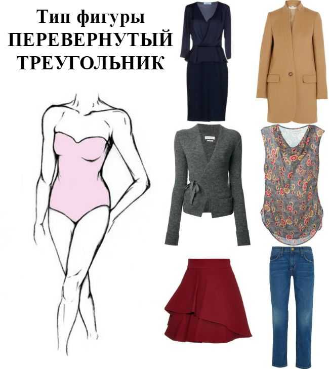 Тип фигуры «перевернутый треугольник»: как скрыть широкие плечи и выглядеть женственно - все курсы онлайн